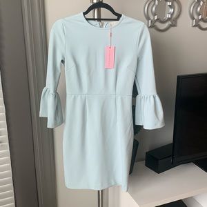 Rachel Parcell Bell Sleeve Sheath Dress